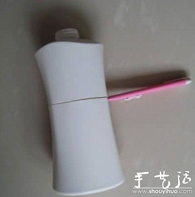 沐浴露瓶子手工DIY小掛籮 -  rpnrmr.com