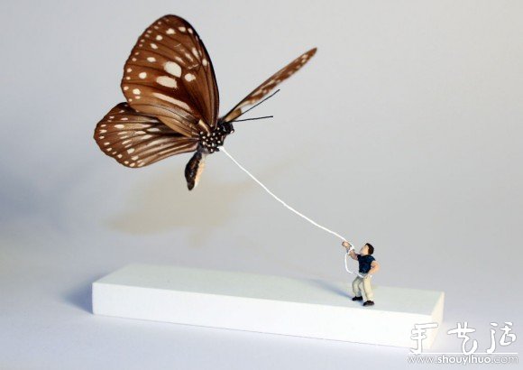 粘土、金屬絲和紙張DIY的微型小人 -  rpnrmr.com