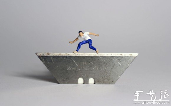 粘土、金屬絲和紙張DIY的微型小人 -  rpnrmr.com