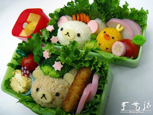 可愛有趣的卡通便當(dāng)DIY -  rpnrmr.com