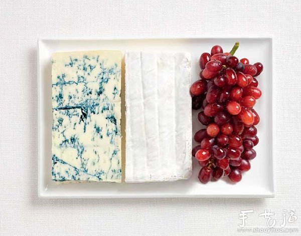 由食物組合成的國(guó)旗 -  rpnrmr.com