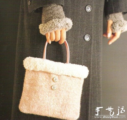 手工制作毛氈布藝包 -  rpnrmr.com
