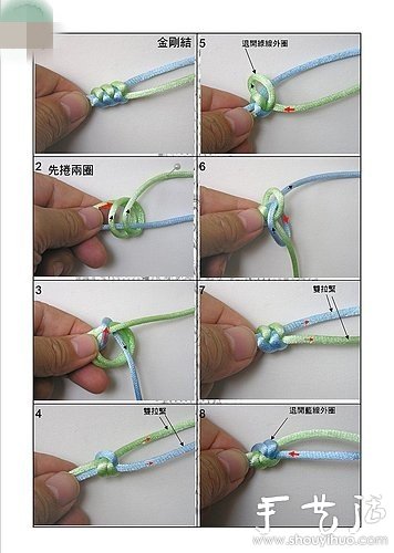 手工DIY制作開運紅繩 -  rpnrmr.com