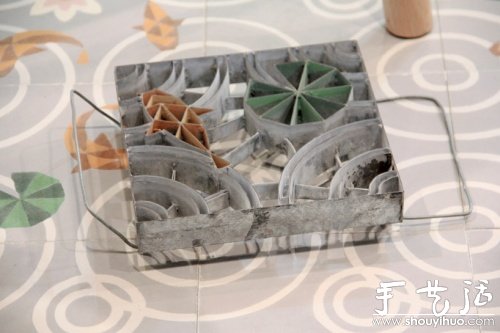 湖面“落雨”地磚制作 -  rpnrmr.com