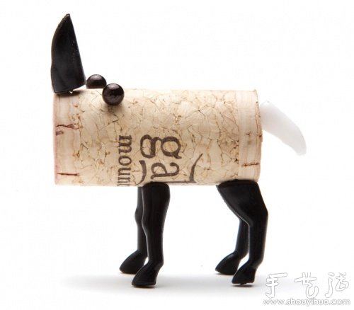 紅酒瓶塞DIY的動(dòng)物玩偶 -  rpnrmr.com