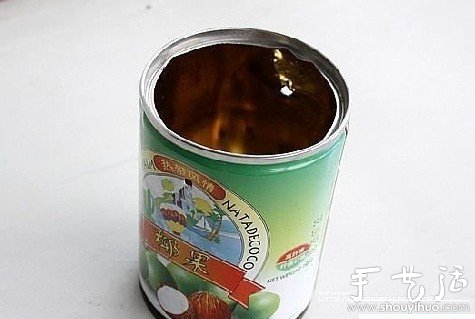 小鐵罐手工DIY制作花盆 -  rpnrmr.com