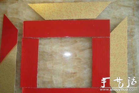 禮品包裝盒變廢為寶DIY相框 -  rpnrmr.com
