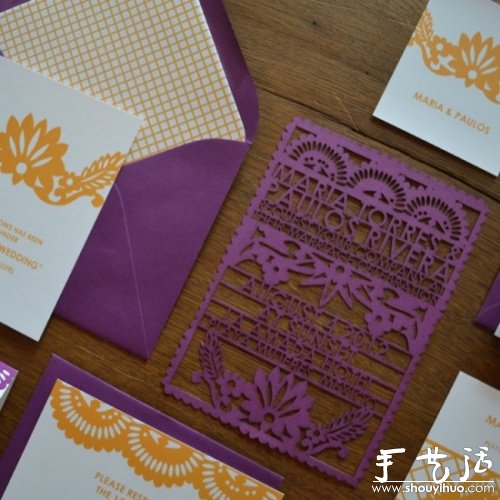 鏤空剪紙婚禮請?zhí)?-  rpnrmr.com