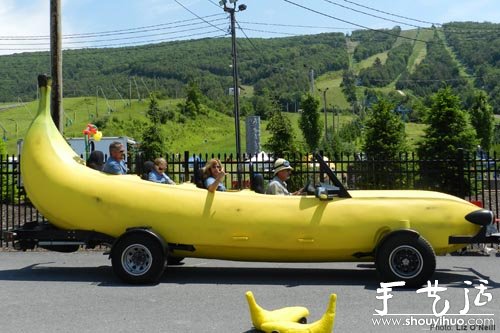 福特車(chē)改造的大香蕉汽車(chē) -  rpnrmr.com