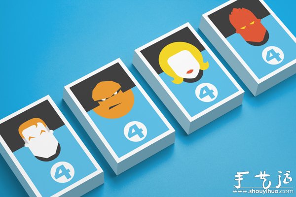 流行文化代表系列肖像明信片 -  rpnrmr.com