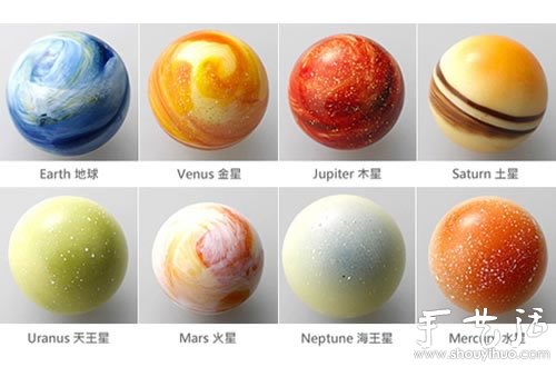 行星隕石主題巧克力 -  rpnrmr.com