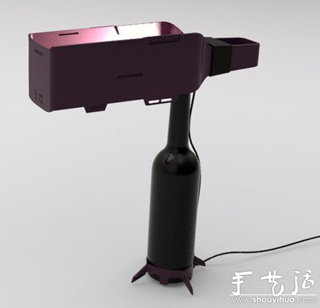 葡萄酒包裝盒DIY可降解臺燈燈罩 -  rpnrmr.com