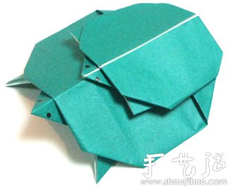 手工折紙疊烏龜 -  rpnrmr.com