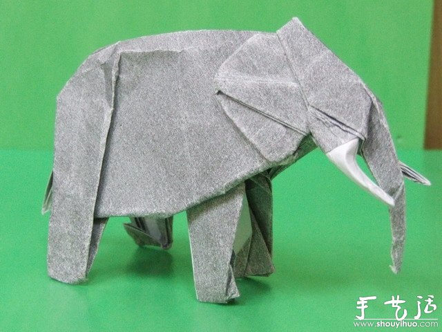 大象和三文魚手工折紙 -  rpnrmr.com