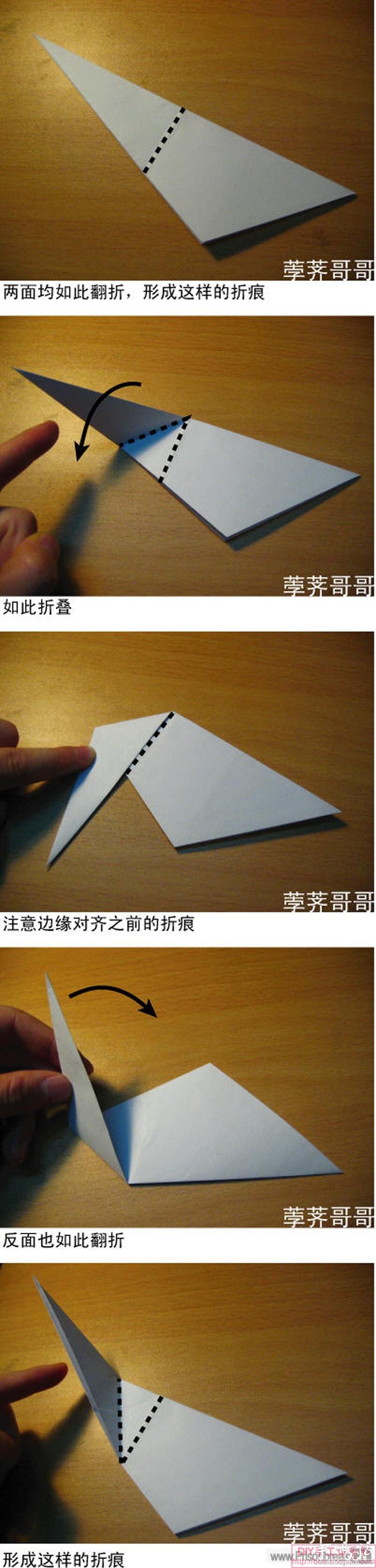 美劇《越獄》里的紙鶴折紙方法 -  rpnrmr.com