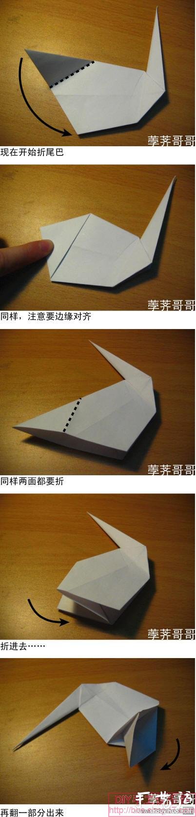 美劇《越獄》里的紙鶴折紙方法 -  rpnrmr.com