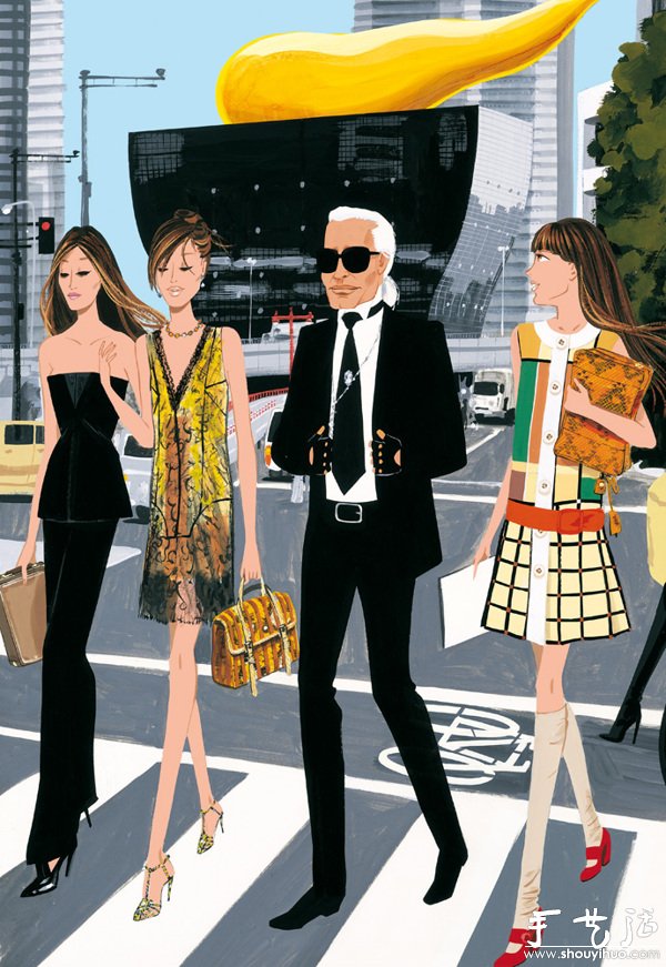 西班牙Jordi Labanda插畫設(shè)計(jì)——VOGUE JAPAN -  rpnrmr.com