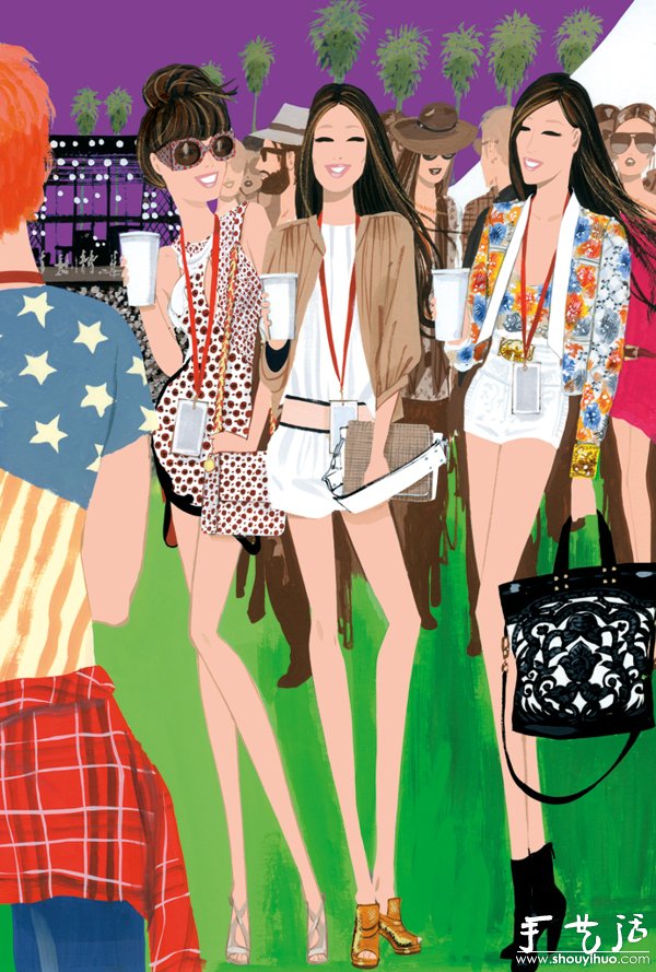 西班牙Jordi Labanda插畫設(shè)計(jì)——VOGUE JAPAN -  rpnrmr.com