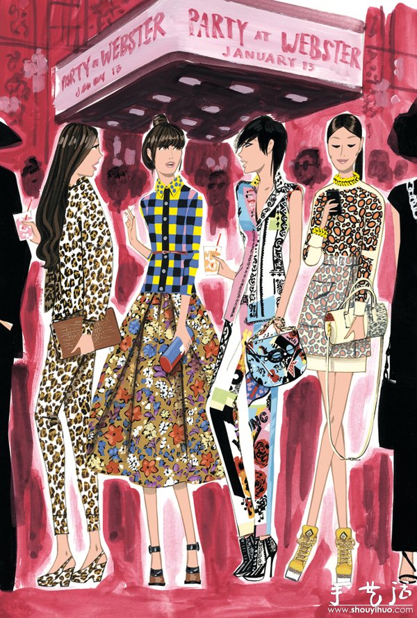 西班牙Jordi Labanda插畫設(shè)計(jì)——VOGUE JAPAN -  rpnrmr.com