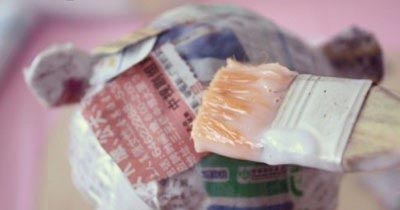報(bào)紙手工DIY可愛小熊 -  rpnrmr.com