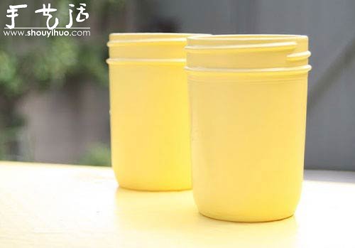 瓶瓶罐罐上漆DIY創(chuàng)意作品 -  rpnrmr.com