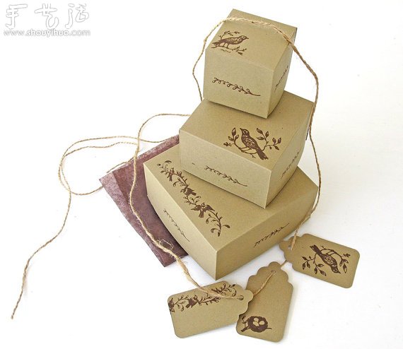 牛皮紙DIY的卡片欣賞 -  rpnrmr.com