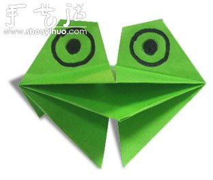 能張嘴的青蛙折紙方法 -  rpnrmr.com