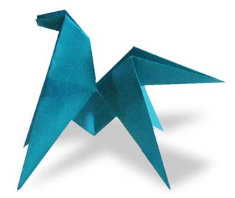 能翻跟斗小馬的折紙方法 -  rpnrmr.com