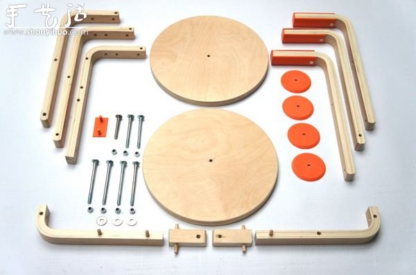 宜家木凳DIY木制自行車 -  rpnrmr.com
