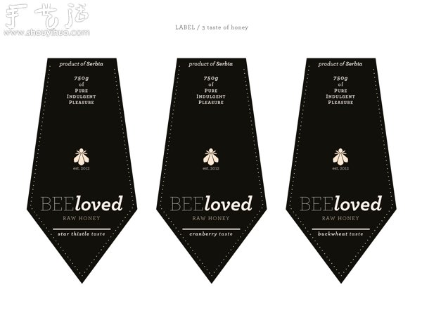 BEEloved蜂蜜包裝設計 -  rpnrmr.com