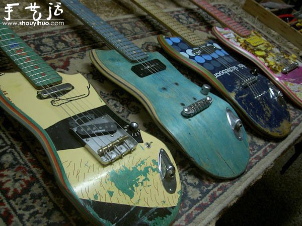 滑板DIY電吉他作品 -  rpnrmr.com