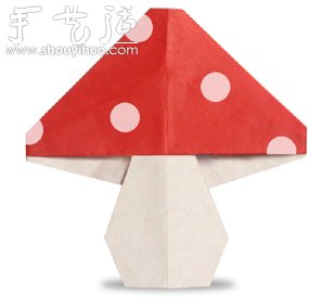 紅色小蘑菇的折紙方法 -  rpnrmr.com