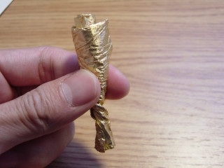 巧克力鋁箔紙折玫瑰的方法 -  rpnrmr.com