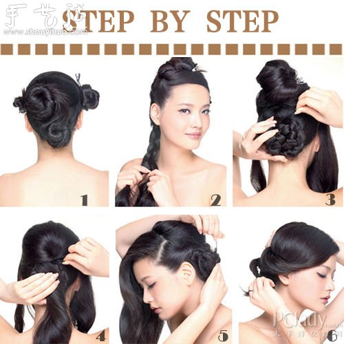 教你DIY明星范兒清爽盤發(fā) -  rpnrmr.com