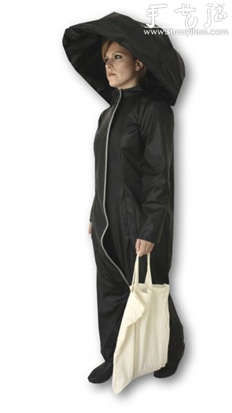 創(chuàng)意DIY帶雨傘的衣服 -  rpnrmr.com