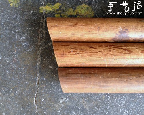 手工DIY柳編墊板凳 -  rpnrmr.com