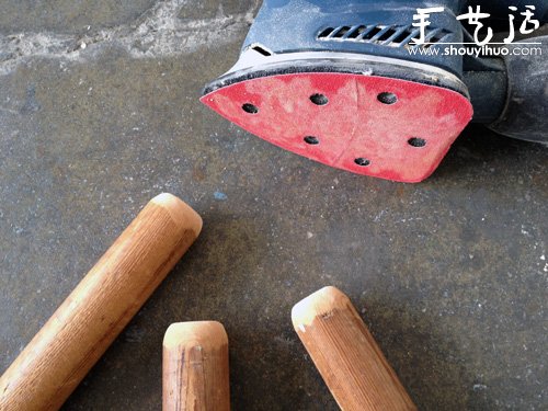 手工DIY柳編墊板凳 -  rpnrmr.com