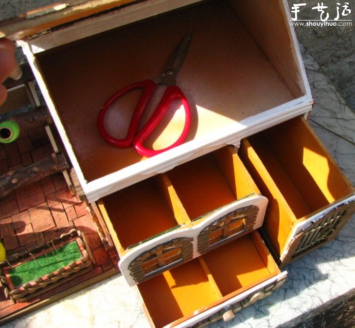 DIY袖珍房屋模型放置針線用具 -  rpnrmr.com