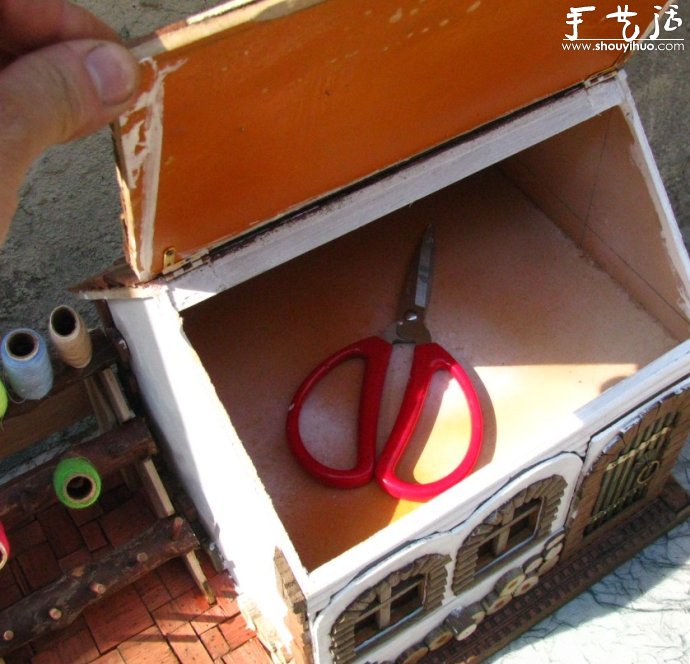 DIY袖珍房屋模型放置針線用具 -  rpnrmr.com