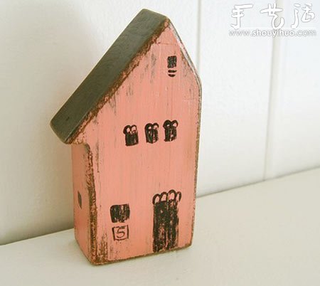 廢舊小木塊手工DIY的創(chuàng)意工藝作品 -  rpnrmr.com