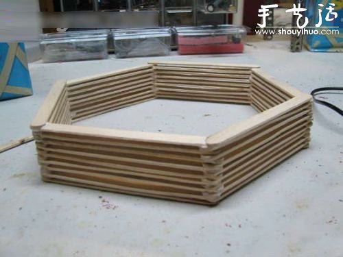 冰棍棒手工制作籃子 -  rpnrmr.com