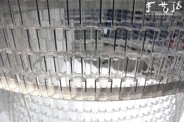 透明樂高積木堆砌的巨型吊燈 -  rpnrmr.com