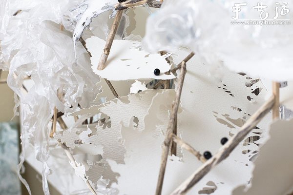 廢物回收利用創(chuàng)作的山水作品 -  rpnrmr.com
