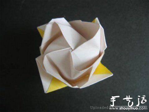 玫瑰折紙方法教程 -  rpnrmr.com