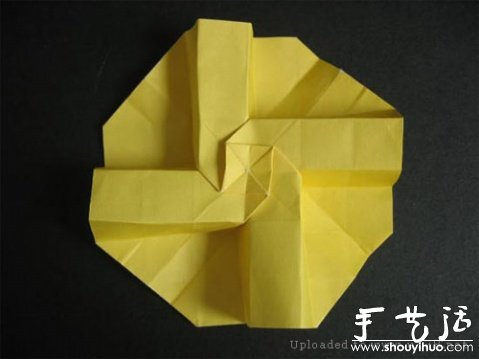 玫瑰折紙方法教程 -  rpnrmr.com