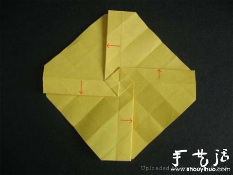 玫瑰折紙方法教程 -  rpnrmr.com