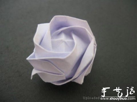 玫瑰折紙方法教程 -  rpnrmr.com