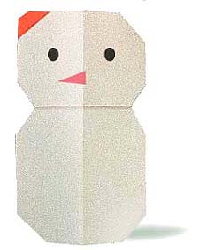 雪人的折紙方法 -  rpnrmr.com