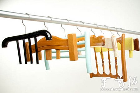 椅子靠背手工改裝時(shí)尚衣架 -  rpnrmr.com