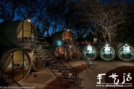 回收水泥管建成的“旅館” -  rpnrmr.com